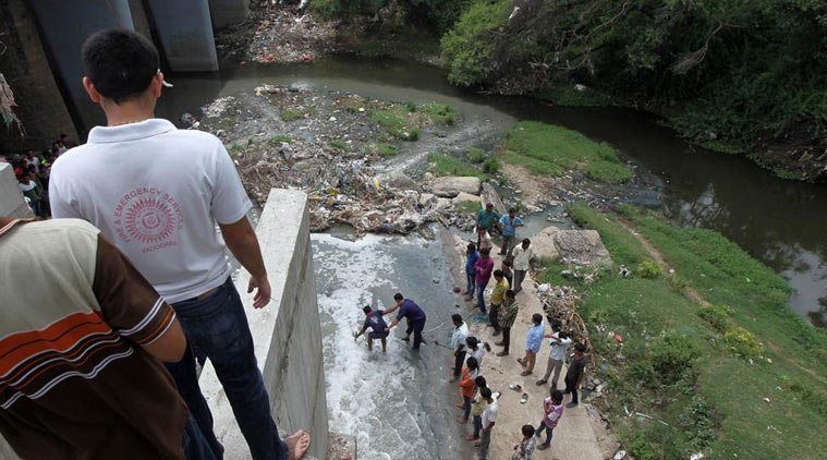 vadodara, vadodara children drowned, vadodara news, gujarat news, india news, vadodara river deaths, news, ahmedabad news, 