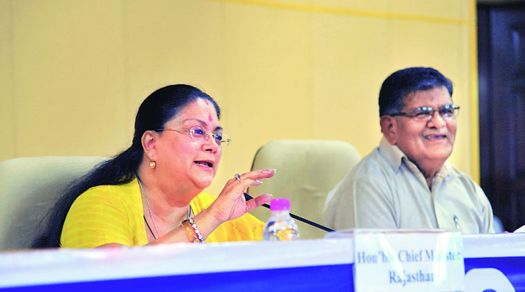 Vasundhara Raje, district collector, collector, politicians, social media, rajasthan, rajasthan raje, india news, news