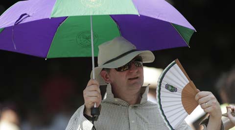 Wimbledon: Ball boy collapses, player feels dizzy on record heat day