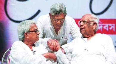 yechury, sitaram yechury, jyoti basu anniversary, jyoti basu, kolkata news, CPI. CPM, kolkata cpi, west bengal news, india news