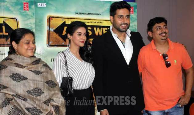 asin, asin marriage, asin all is well, abhishek bachchan, asin wedding, asin micromax, asin rahul sharma, asin sharma, asin abhishek bachchan, all is well, all is well promotions, asin at all is well promotions, rishi kapoor, supriya pathak, bollywood, entertainment
