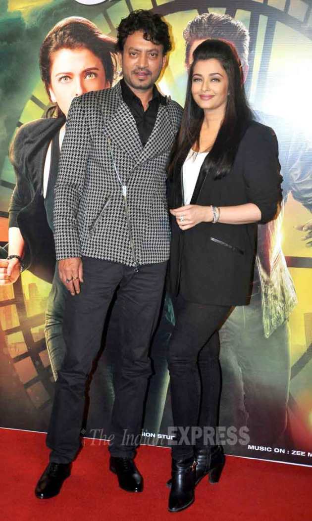 Aishwarya Rai Bachchan, Jazbaa tariler, Irrfan Khan