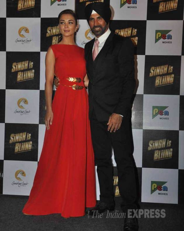 Akshay Kumar, Amy JAckson, Singh is Bliing