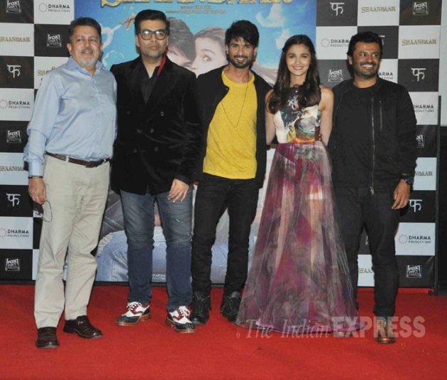Alia, Shahid, Karan Johar, Vikas Bahl