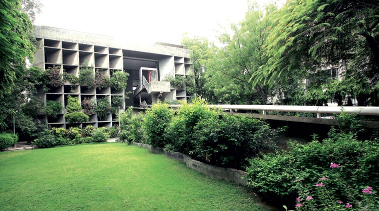 The premises of the Mill Owners’ building in Ahmedabad