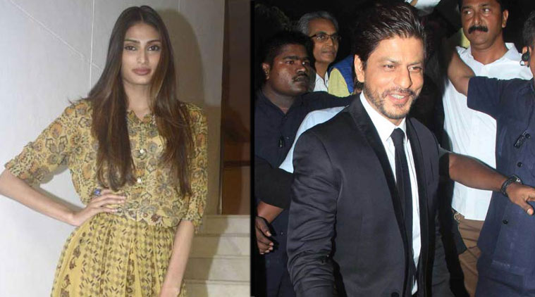 shah rukh khan, Athiya Shetty, srk, hero, sooraj pancholi, athiya srk, shah rukh khan athiya, shah rukh khan fans, Athiya Shetty srk, entertainment news
