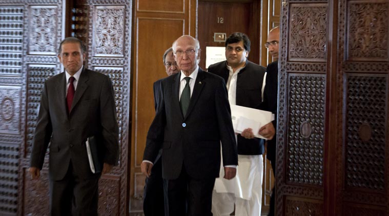 Pakistan, India, Sartaj Aziz, NSA talks, NSA-level talks, India Pakistan talks, Sushma Swaraj, Ajit Doval, India news, latest news, top stories