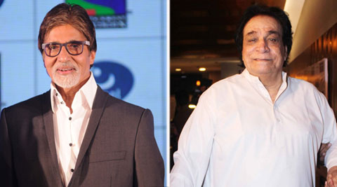 Big B shares news of Kader Khan’s comeback to films