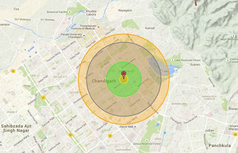 tsar bomba blast radius