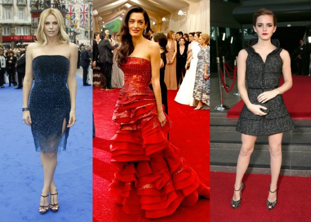 Charlize Theron, Amal Clooney, Emma Watson