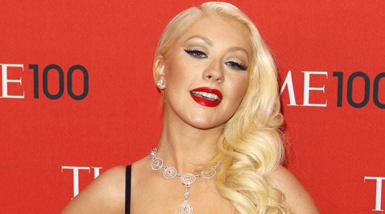 Christina Aguilera Posts First Topless Selfie On Instagram Music News The Indian Express