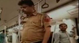 drunk cop, delhi cop, delhi drunk cop suspended, delhi metro cop, drunk delhi cop, cop in metro, drunk cop in metro, delhi police, bs bassi