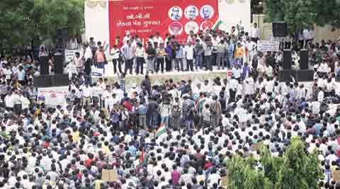 OBC Ekta Manch calls ‘save quota’ dharna | Ahmedabad News - The Indian ...