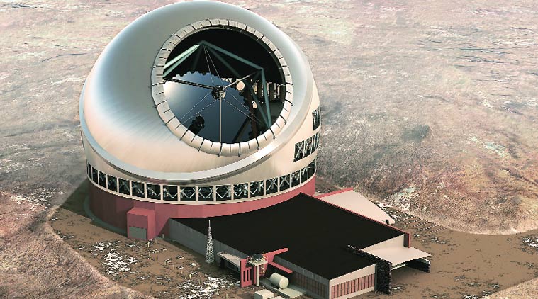 thirty meter telescope space telescopes earth