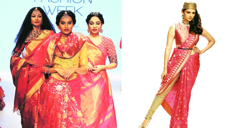  Lakme Fashion Week Winter/Festive 2015, LFW WF'15, Indian Handloom and Textile Day, fashion, indian fashion, fashion designers, indian express