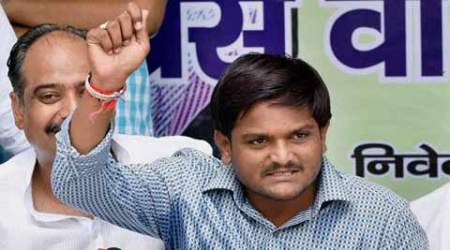 Hardik Patel, Hardik Patel quota protest, hardik patel delhi quota, Hardik reservation protest, quota protest, patidar quota protest, gujarat quota agitation, OBC reservation, OBC reservation protest, gujarat patel quota, india news, nation news