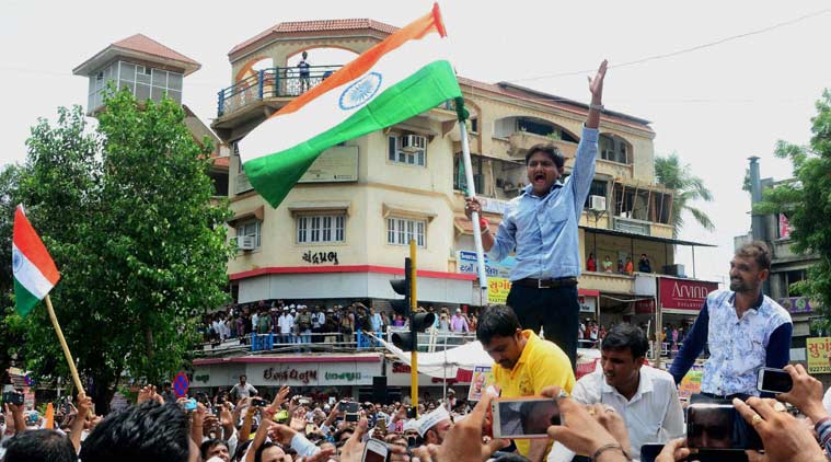 Hardik Patel, Patidar agitation, Gujarat