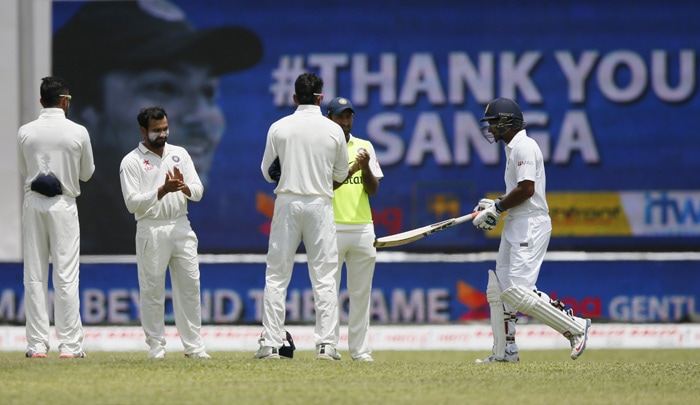 Kumar Sangakkara, Sangakkara, Sanga, India vs Sri Lanka, Ind vs SL, Kumar Sangakkara Sri Lanka, Sangakkara Sri Lanka, India tour of Sri Lanka, India vs Sri Lanka 2015, Kumar Sangakkara career, Sangakkara career, Kumar Sangakkara photos, Sangakkara images, Sangakkara wife, Sangakkara wife photos, cricket photos, India vs Sri Lanka photos, cricket