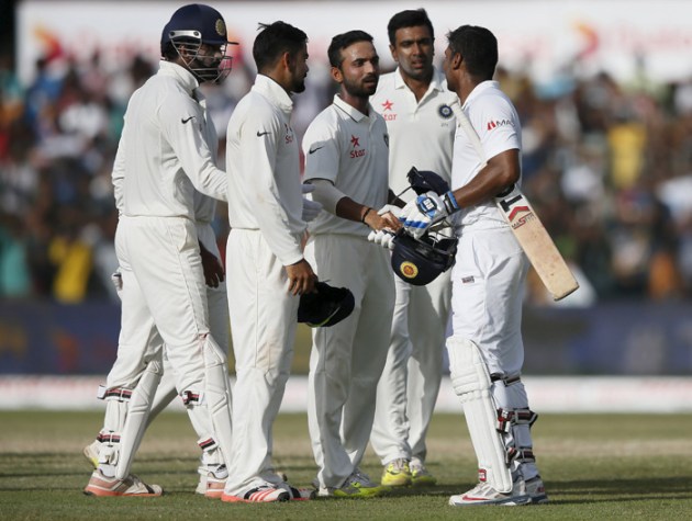 Kumar Sangakkara, Sangakkara, Sanga, India vs Sri Lanka, Ind vs SL, Kumar Sangakkara Sri Lanka, Sangakkara Sri Lanka, India tour of Sri Lanka, India vs Sri Lanka 2015, Kumar Sangakkara career, Sangakkara career, Kumar Sangakkara photos, Sangakkara images, Sangakkara wife, Sangakkara wife photos, cricket photos, India vs Sri Lanka photos, cricket