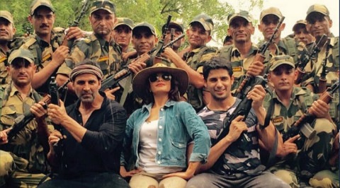 Jacqueline Fernandez celebrates 30th birthday with ‘Brothers’ Akshay, Sidharth and BSF jawans
