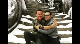 Luke Evans, Josh Gad