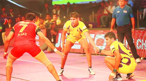 In debut Pro Kabaddi season, Sandeep Kandola steps it up and makes it ...