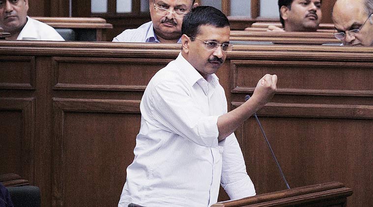 Arvind Kejriwal said he had no enmity with discoms. (Source: Express Archive)