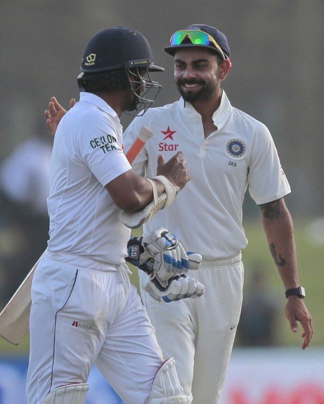 Kumar Sangakkara, Sangakkara, Sanga, India vs Sri Lanka, Ind vs SL, Kumar Sangakkara Sri Lanka, Sangakkara Sri Lanka, India tour of Sri Lanka, India vs Sri Lanka 2015, Kumar Sangakkara career, Sangakkara career, Kumar Sangakkara photos, Sangakkara images, Sangakkara wife, Sangakkara wife photos, cricket photos, India vs Sri Lanka photos, cricket