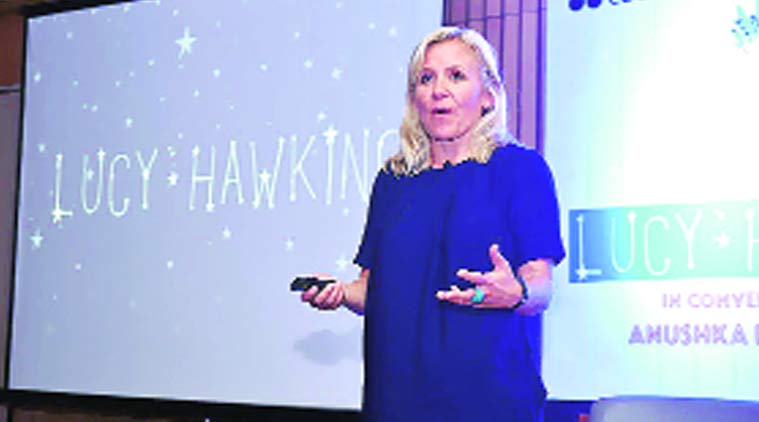 stephen hawking, lucy hawking, science, author lucy hawking, journalist lucy hawking, stephen hawking daughter, stephen hawking seminar, a bried history of time, india news, science news