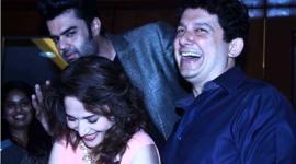 Madhuri Dixit, Sriram Nene, Manish paul