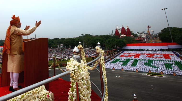 Prime Minister Modi Returns To Red Fort With Report Card Calls For Start up India Stand Up 