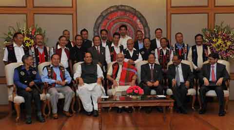 nagaland, naga peace talk, naga india, naga india peace talk, National Socialist Council of Nagalim, NSCN(IM), paradigm shift, Indo-Naga political conflict, india nagaland politics, GPRN, narendra modi, Easter Chisi Swu, indian express news, nagaland news, india news