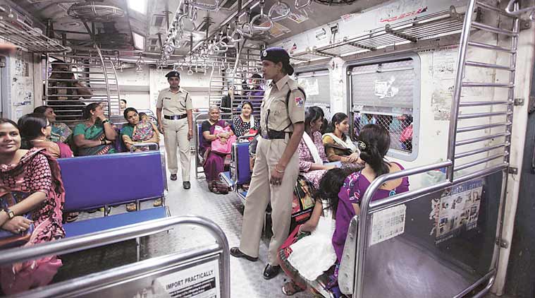 Image result for ladies compartments  trains in Mumbai theft