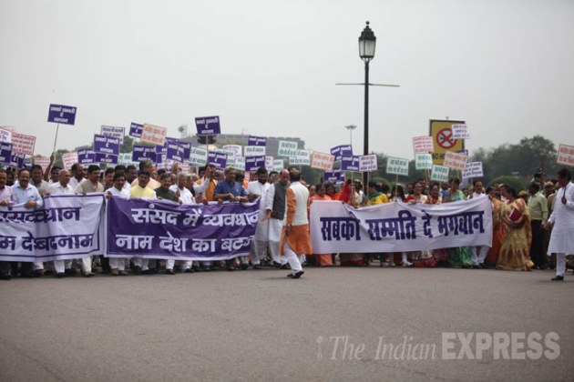 Narendra modi, Monsoon Session, Parliament, BJP Protest, NDA Protest, Indian National Congress, Bhartiya janta Party, modi, Monsoon Session Washout, Parliament washout, Parliament News, BJP News, Congress News, Delhi News, congress, parliament washout, parliament, wash out, monsoon session, monsoon session wash out, latest news