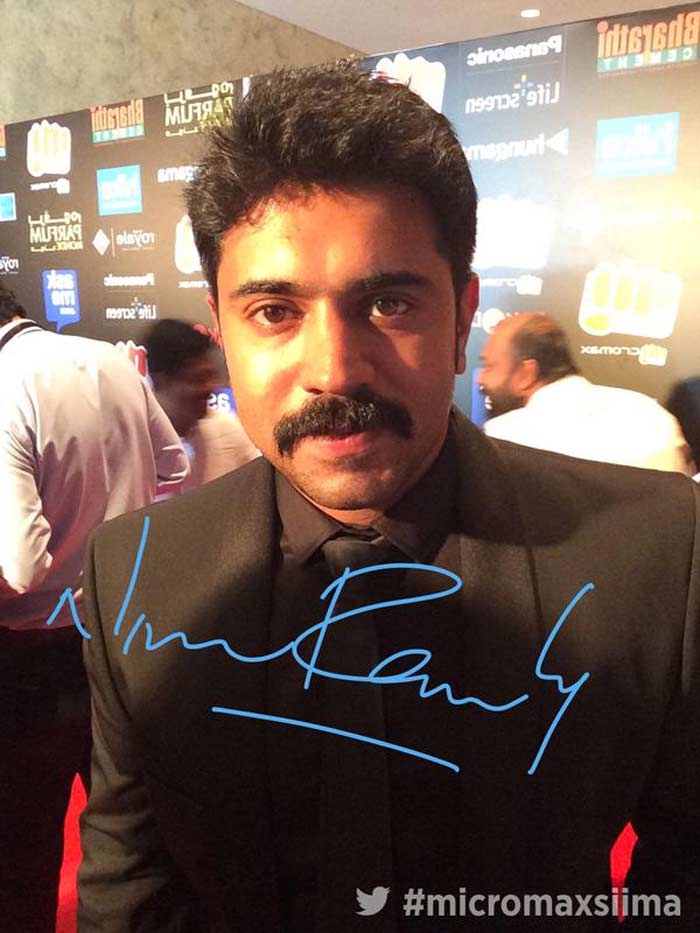 Shruti Haasan, Baahubali, Rana Daggubati, SIIMA 2015, Dhanush, Malaika Arora Khan, Drishyam, Shriya Saran, Taapsee Pannu, Trisha Krishnan, Adah Sharma, Amyra Dastur, Allu Arjun, Allu Sirish, Amy Jackson, Hansika Motwani, Bhumika Chawla, Daggubati Venkatesh, Neil Nitin Mukesh, Kriti Kharbanda, Mohanlal, Pranitha Subhash, Shilpi Sharma, Taaha Shah, Nikesha Patel, Nivin Pauly, Prithviraj Sukumaran, Raai Laxmi, Rashi Khanna, Riyaz Khan, Anirudh Ravichander