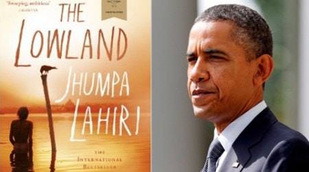 barack obama, jhumpa lahiri, obama lahiri, jhumpa lahiri novel, obama jhumpa lahiri novel, the lowland, obama lowland, the lowland novel, obama vacation, obama vacation books, US president barack obama, obama news, world news, latest news