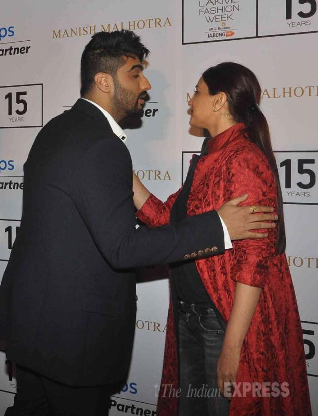 Sonali Bendre, Arjun Kapoor, LFW 2015