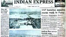 Indian Express, Indian Express front page , express front page