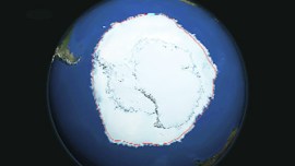 Antarctic sea ice, Earth, Antarctica, sea ice, paper clip, indian express news, J Hansen