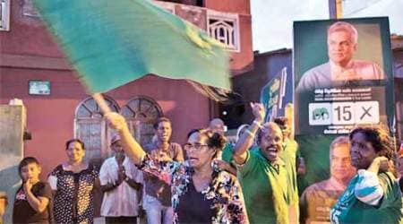 maithripala sirisena, ranil wickremesinghe, mahinda rajapaksa, sri lanka, sri lanka parliamentary polls, lankan elections, , lankan elections, lanka polls, sri lanka elections, lanka elections, Ranil Wickremesinghe, Sri Lanka polls, Mahinda Rajapaksa, sri lanka news, world news, asia news, lanka elections news