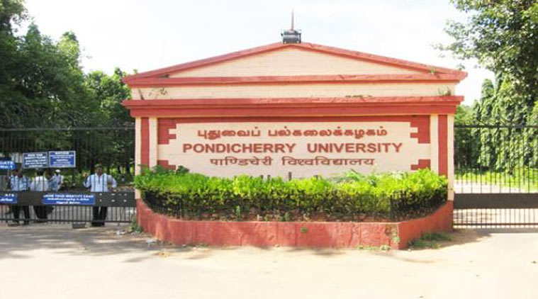 Pondicherry Central University, Pondicherry University vandalisation, Pondicherry varsity, Chandra Krishnamurthy, Chandra Krishnamurthy protest, india news