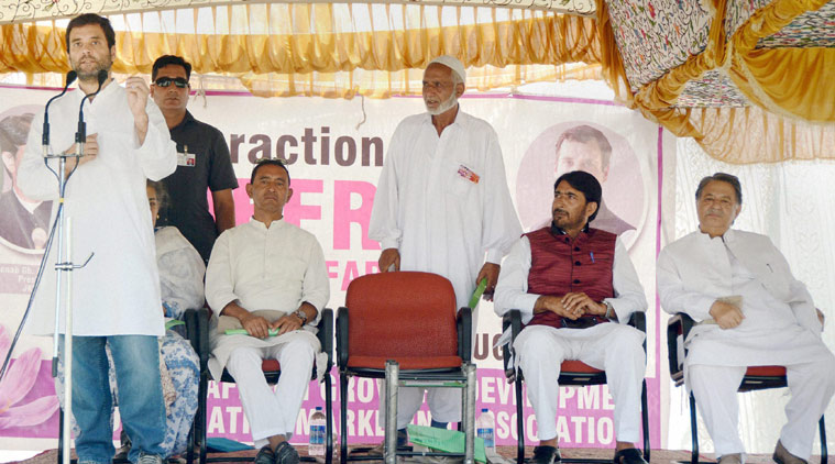 Rahul Gandhi, Rahul Gandhi Kashmir, Kashmir Valley