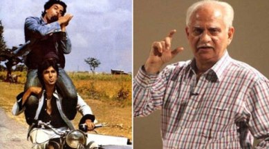 talk, bollywood, Sholay, bollywood Sholay, sholay film, 40 years of sholay, hindi cinema, ramesh sippy sholay, ramesh sippy, R D Burman, NCPA, bollwyood news, entertainment, entertainment news, indian express