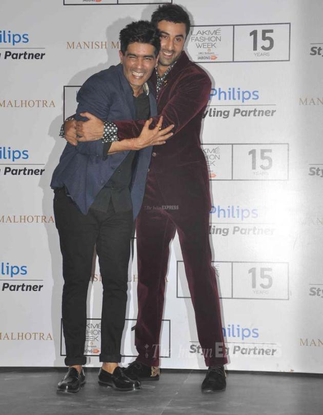Manish Malhotra, Ranbir Kapoor, LFW 2015