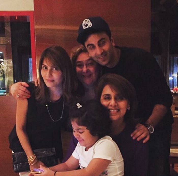 Ranbir Kapoor, Riddhima Kapoor Sahni
