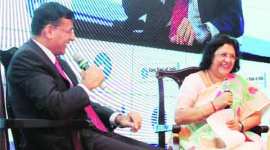 RBI, Raghuram Rajan, indian banks, Arundhati Bhattacharya, bank loans, Reserve Bank of India, RBI Governor Raghuram Rajan, State Bank of India, SBI Arundhati Bhattacharya, SBI Banking Conclave, NPA, Indian express, business news