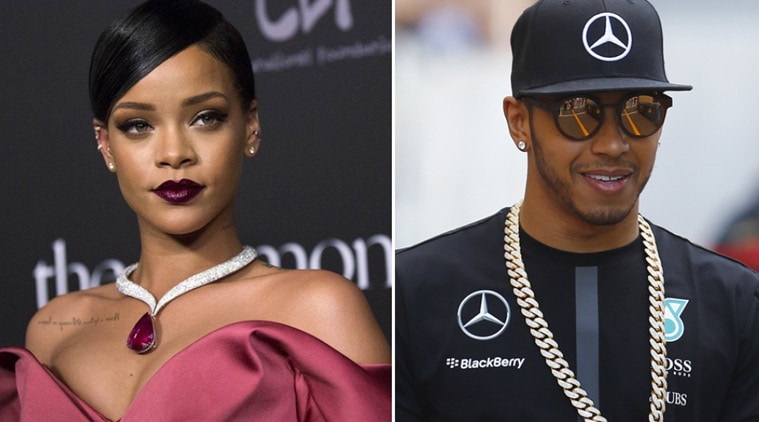 Rihanna Gets Cosy With Lewis Hamilton Again Music News The Indian Express