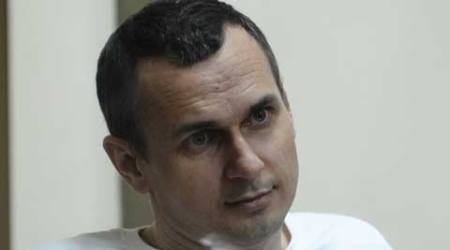 oleg sentsov, oleg sentsov jail, oleg sentsov sentence, oleg sentsov prison, russia, russian filmmaker jailed, russian filmmaker terrorist, russian terrorist filmmaker, ruassia news, world news, indian express