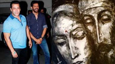 Salman Khan, Salman Khan painting, Salman Khan news, Salman Khan bajrangi bhaijaan, Salman Khan kabir khan, Salman Khan films, Salman Khan movies, kabir khan, bajrangi bhaijaan, bajrangi bhaijaan painting