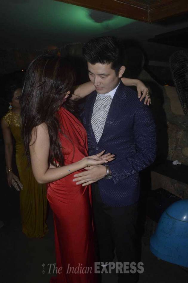 Sana Khan, happy birthday Sana Khan, Sana Khan birthday, Sana Khan birthday pics, Meiyang Chang, Ajaz Khan, Rajeev Paul, Ali Quli Mira, Pritam, Sambhavna Seth, Iqbal Khan, Sneha Chhabra Khan, Urvashi Dholakia, Vishal Karwal, Rashmi Desai, Vindoo Dara Singh, Dina Umarova